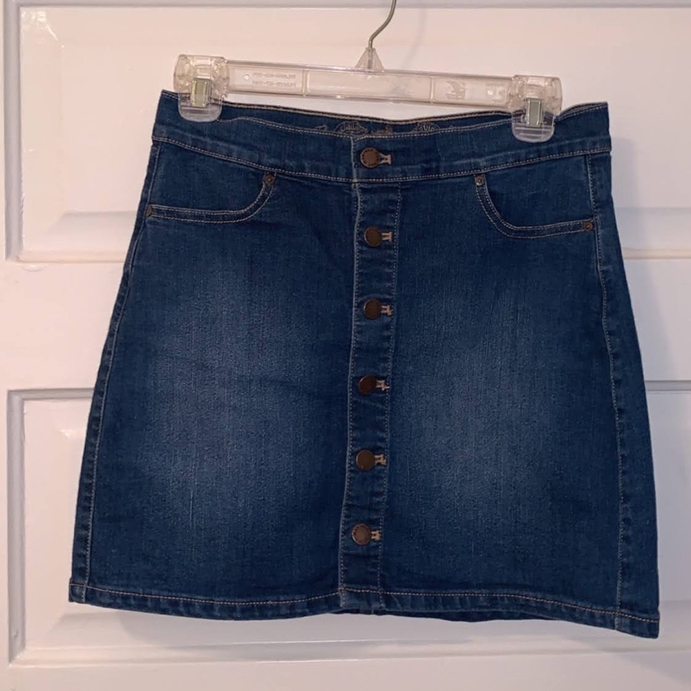 Classic Denim Skirt